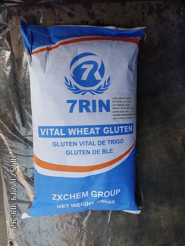 pó vital do glúten de trigo do tipo 7Rin--alimento grade75%82%