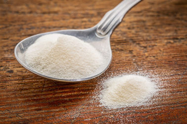 Frouxidão normal do pó saudável da proteína da queratina dos cuidados com a pele absorvida facilmente